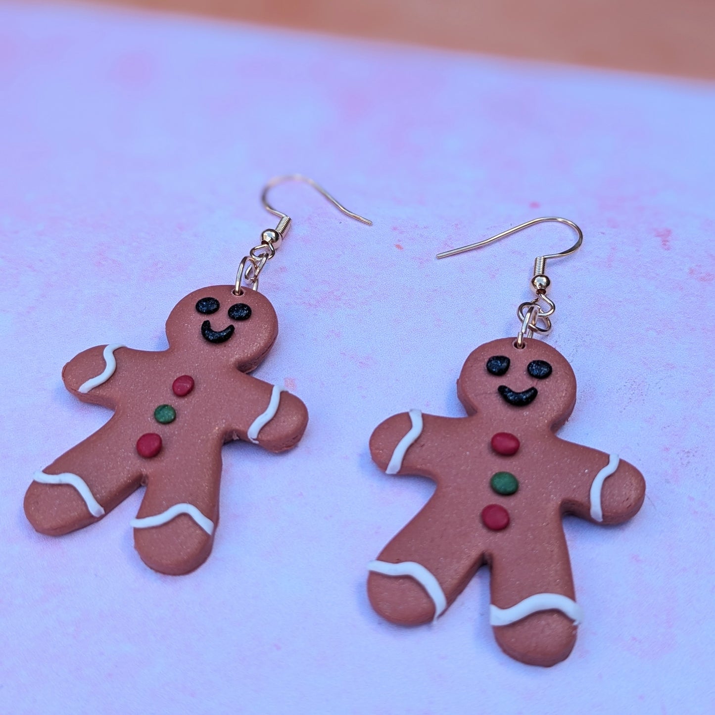 Gingerbread People Drop Earrings