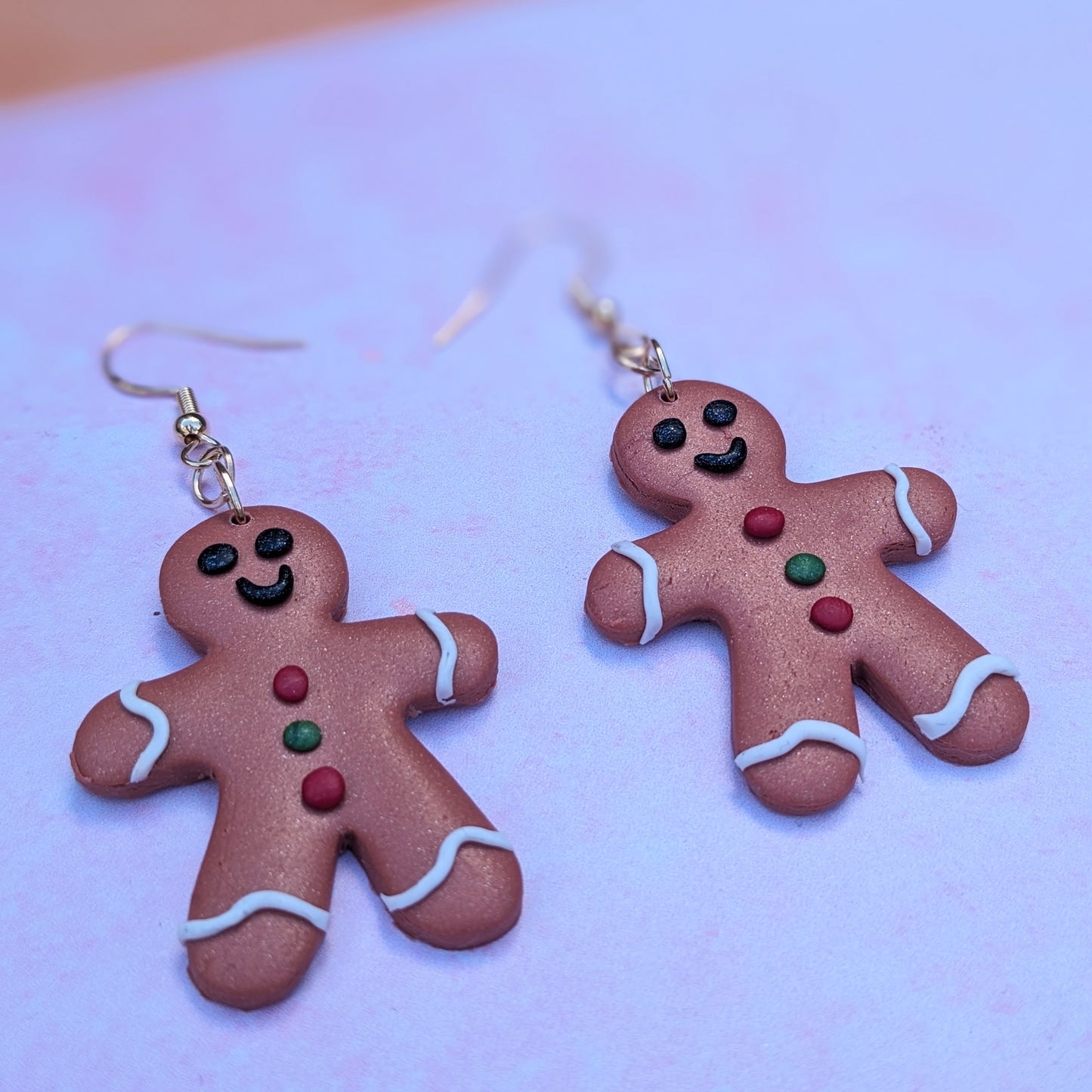 Gingerbread People Drop Earrings