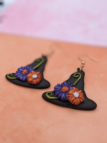 Witchy Hat Earrings