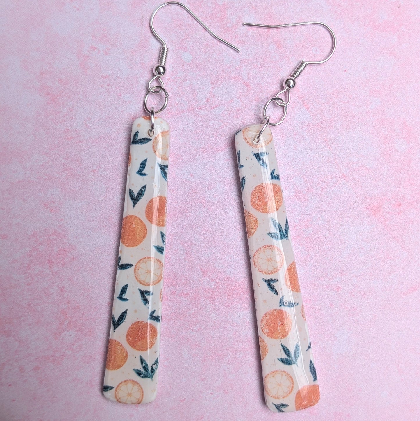 Oranges Long Earrings