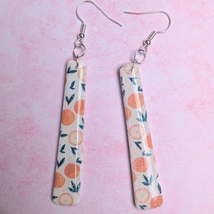 Oranges Long Earrings