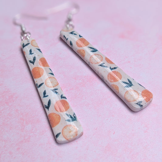 Oranges Long Earrings