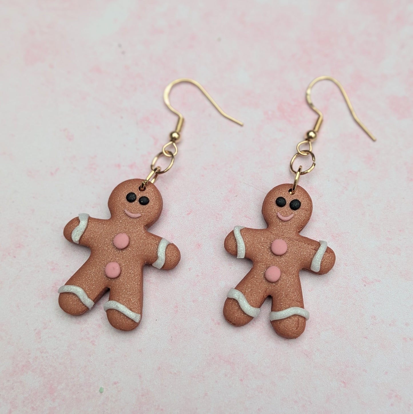 Gingerbread People Drop Earrings