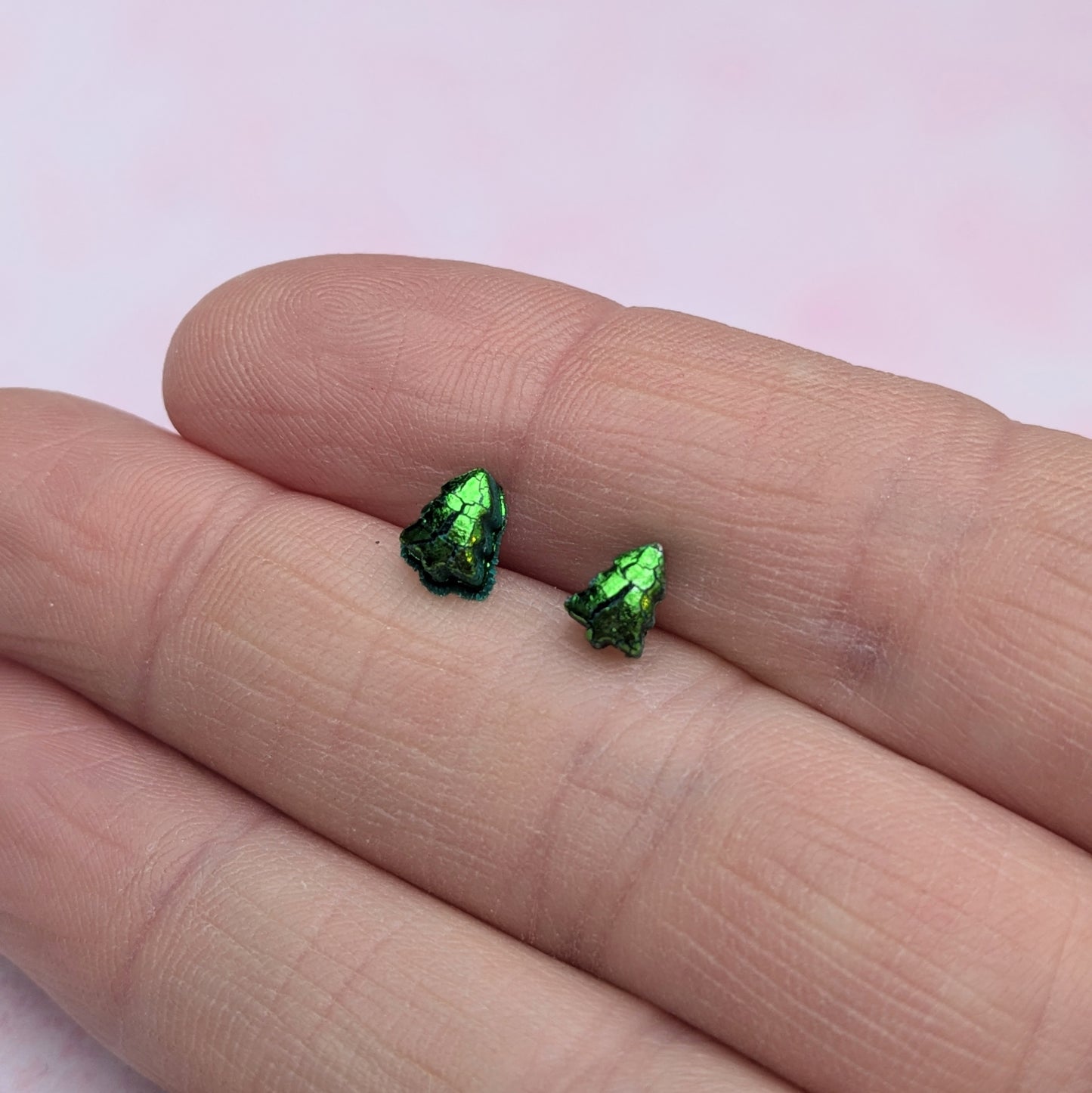 Mini Christmas Tree Stud Earrings