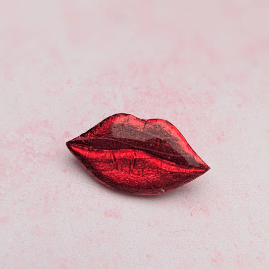 Rocky Horror Inspired Lips Badge