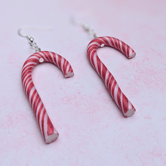 Candy Cane Earrings