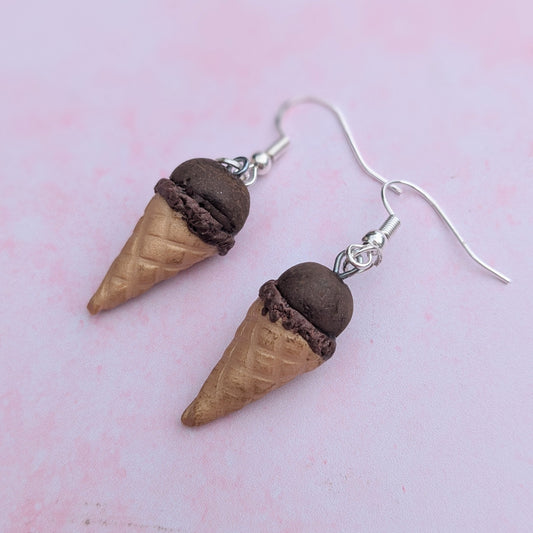 Chocolate Ice Cream Drops