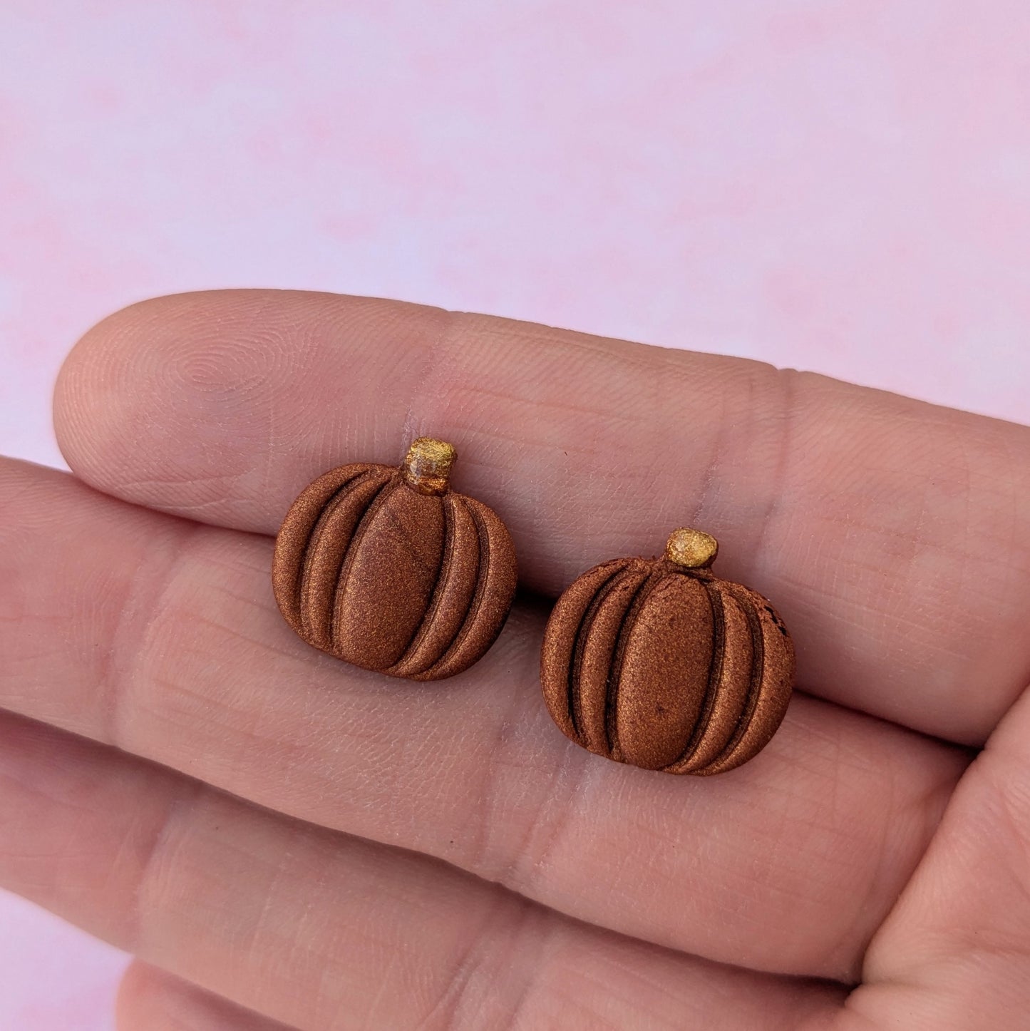 Chocolate Pumpkin Studs